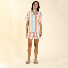 ShortDoll Aberto Blend Strip - Frente